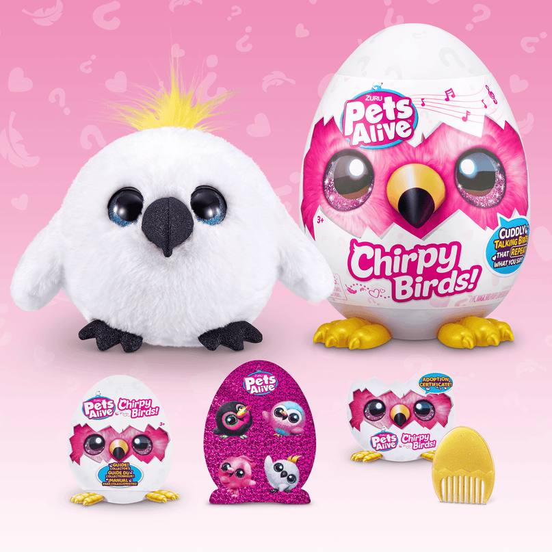 PETS ALIVE Interaktiivne mänguasi Chirpy Birds