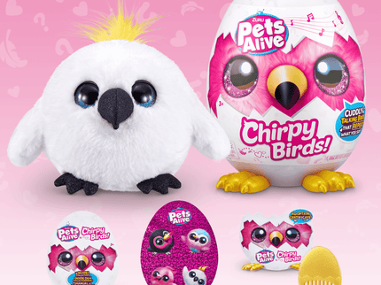 PETS ALIVE Interaktiivne mänguasi Chirpy Birds