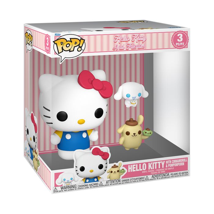 FUNKO POP! Jumbo: Hello Kitty - HK/CM/PPP 3PK
