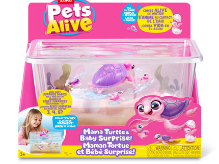 PETS ALIVE interaktiivne mänguasi Mama Turtle Surprise