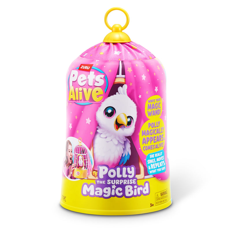 PETS ALIVE interaktiivne mänguasi Polly the Surprise Magic Bird