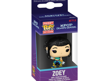 FUNKO POP! Võtmehoidja: KPop Demon Hunters - Zoey