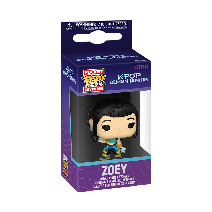 FUNKO POP! Võtmehoidja: KPop Demon Hunters - Zoey