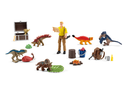 SCHLEICHI DINOSAURSUSED Advendikalender Dinosaurs 2023