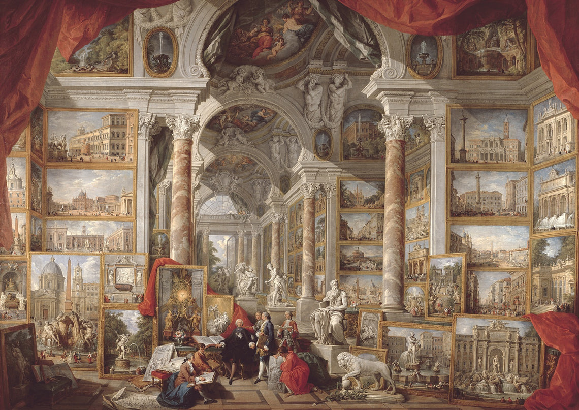 TREFL Pusle ja plakat Panini, Modern Rome, 4000 osa