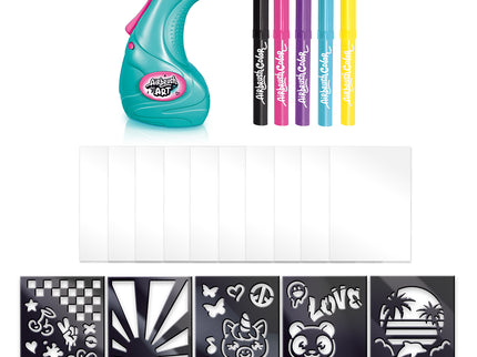 AIRBRUSH õhupintsliga kunstitegevuse kohver Mini Poster