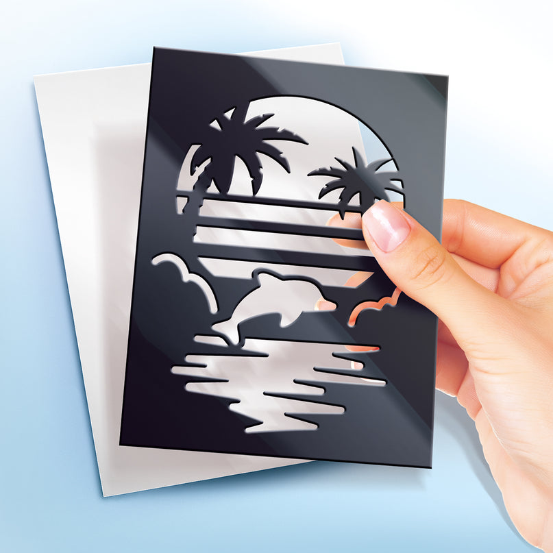 AIRBRUSH õhupintsliga kunstitegevuse kohver Mini Poster