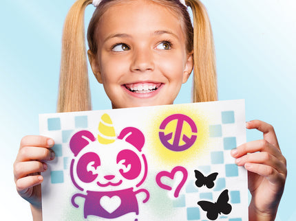 AIRBRUSH õhupintsliga kunstitegevuse kohver Mini Poster