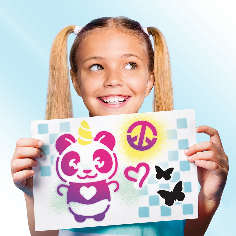 AIRBRUSH õhupintsliga kunstitegevuse kohver Mini Poster