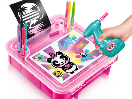 AIRBRUSH Art õhupintsliga kunstitegevuse kohver