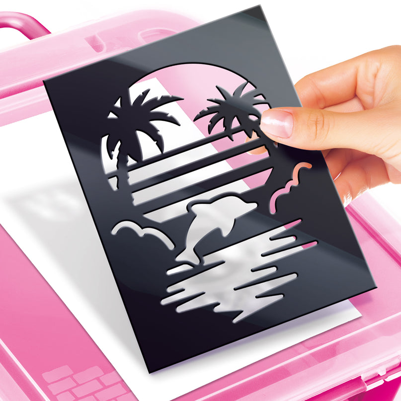 AIRBRUSH Art õhupintsliga kunstitegevuse kohver