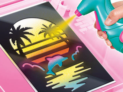 AIRBRUSH Art õhupintsliga kunstitegevuse kohver