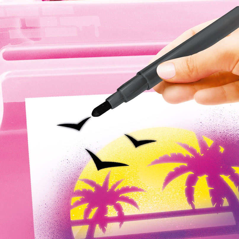 AIRBRUSH Art õhupintsliga kunstitegevuse kohver