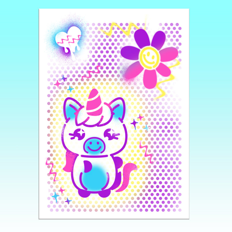 AIRBRUSH Art õhupintsliga kunstitegevuse kohver