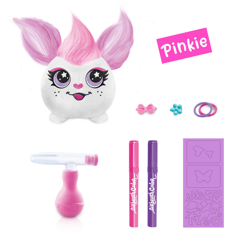 AIRBRUSH õhupintsliga pehme loom Hair´iffic Mini