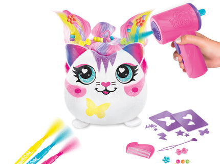 AIRBRUSH Hair´iffic õhupintsliga pehme loom Squish Pal