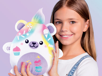 AIRBRUSH PLUSH Pehme mänguasi õhupintsliga Kawaii Bear 25 cm