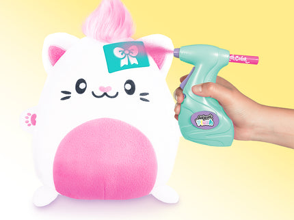 AIRBRUSH PLUSH Pehme mänguasi õhupintsliga Kawaii Kitty 25 cm