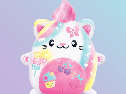 AIRBRUSH PLUSH Pehme mänguasi õhupintsliga Kawaii Kitty 25 cm