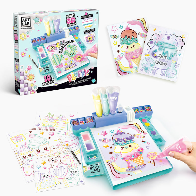 ART LAB loomingukomplekt Fluffy Paint Studio