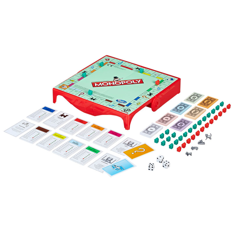 MONOPOLY Travel game Grab&Go (in Finnish and Swedish lang.)