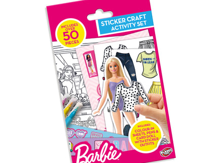 Barbie kleepsudega tegevuskomplekt