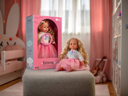 bo. Interactive doll "Emma" (speaks Finnish language), 40 cm