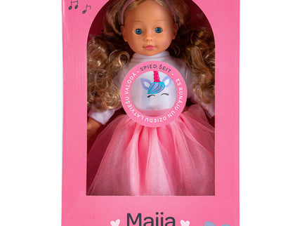 bo. Interactive doll "Maija" (speaks Latvian language), 40 cm