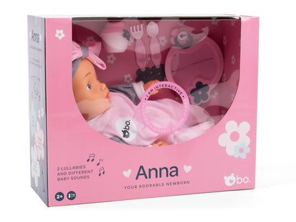 bo. Interaktiivne beebinukk Anna, 42 cm
