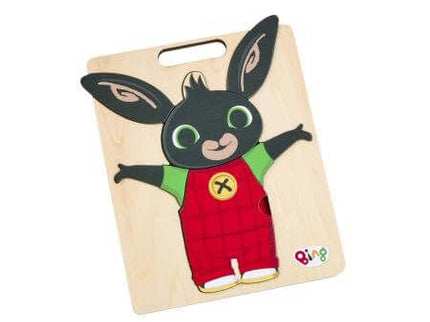 BING & FRIENDS Bing Wooden Shape Puzzle