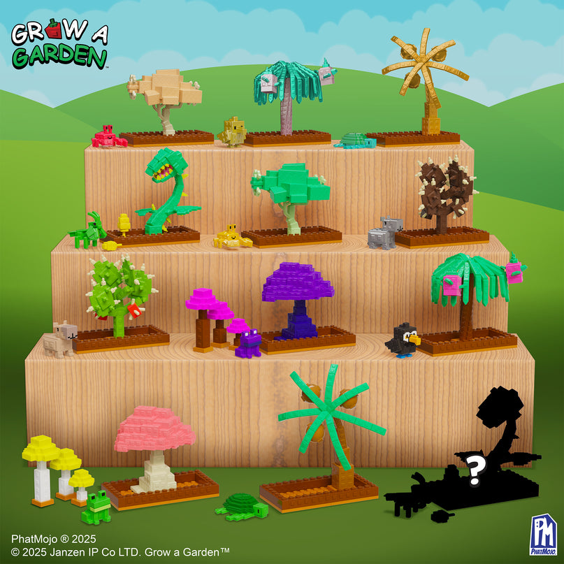 GROW A GARDEN Ehituskomplekt üllatuskapslis "Rare Crops"