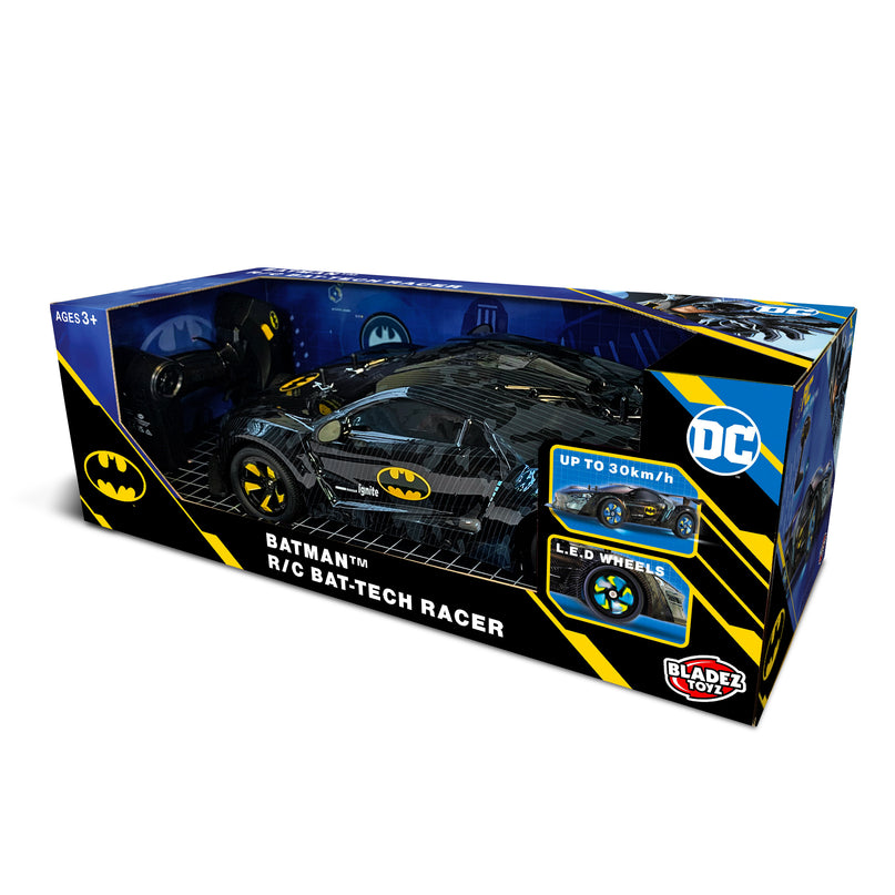 Batman raadioteel juhitav sõiduk Bat-Tech Racer, skaala 1:10
