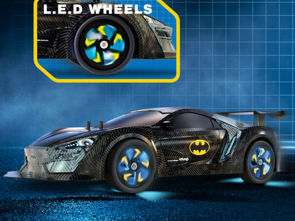 Batman raadioteel juhitav sõiduk Bat-Tech Racer, skaala 1:10