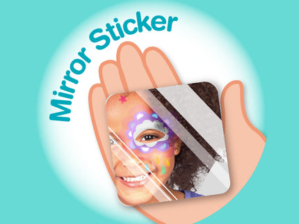 AVENIR Näomaalingute komplekt šabloonidega