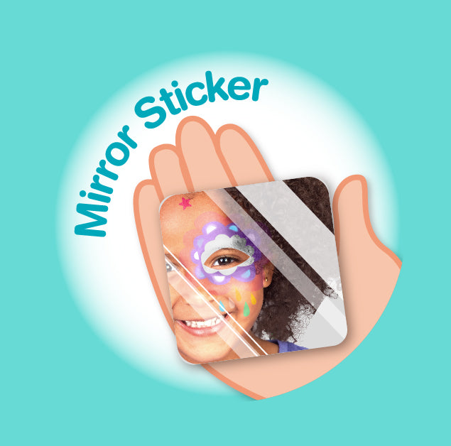 AVENIR Näomaalingute komplekt šabloonidega