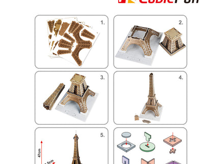 CUBICFUN 3D pusle Eiffeli Torn