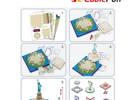 CUBICFUN Statue Of Liberty