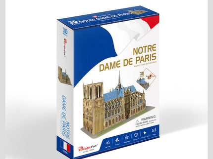 CUBICFUN 3D pusle Notre Dame katedraal