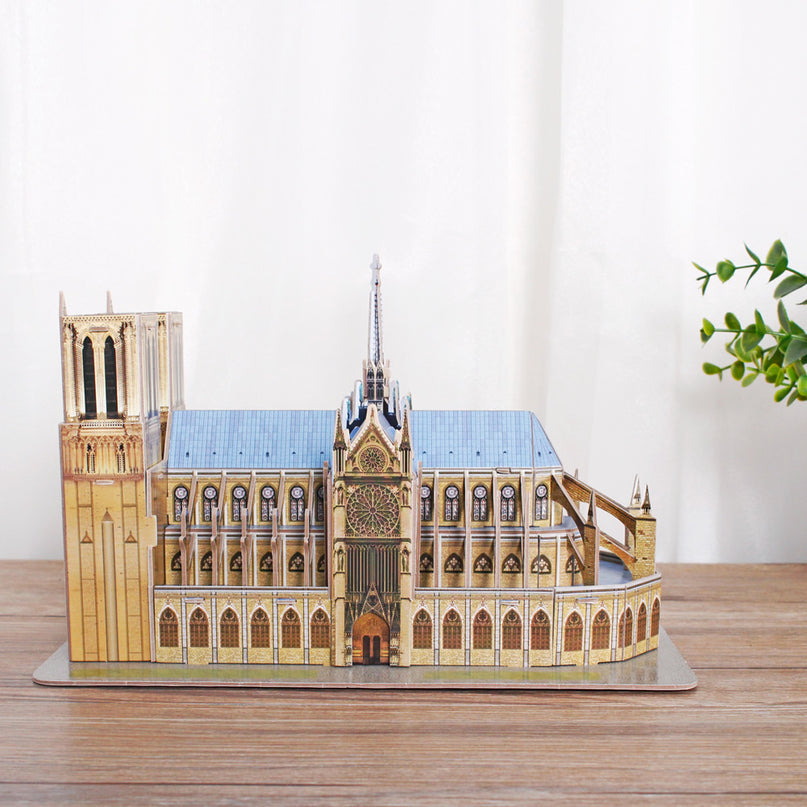CUBICFUN 3D pusle Notre Dame katedraal