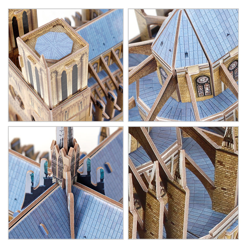 CUBICFUN 3D pusle Notre Dame katedraal