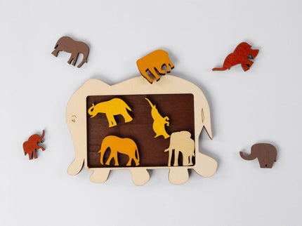 RECENT TOYS Loogikamäng Loomad