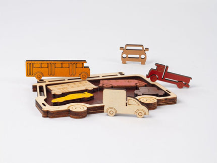 RECENT TOYS Loogika mõistatus Transpordikorraldused