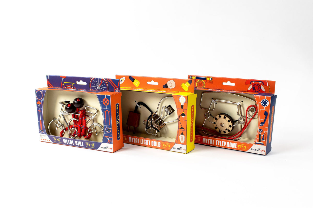 RECENT TOYS Loogikamäng Metal Bike