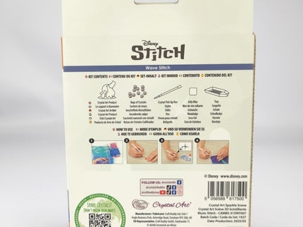DISNEY STITCH Crystal Art 3D teemantpilt Muusik Stitch