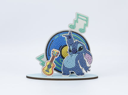 DISNEY STITCH Crystal Art 3D teemantpilt Muusik Stitch