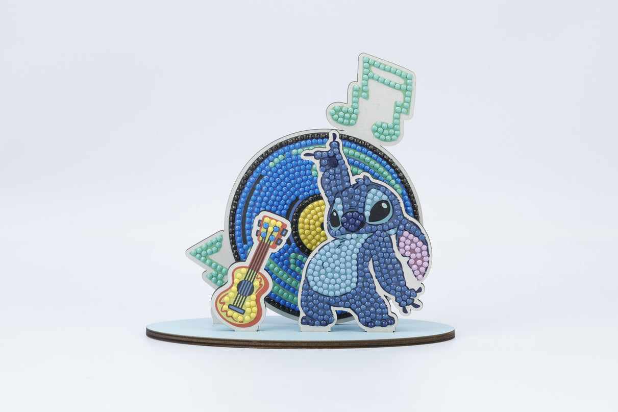 DISNEY STITCH Crystal Art 3D teemantpilt Muusik Stitch