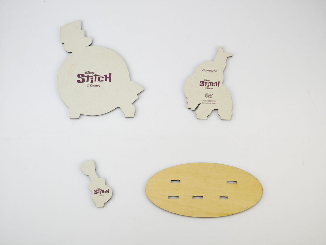DISNEY STITCH Crystal Art 3D teemantpilt Muusik Stitch