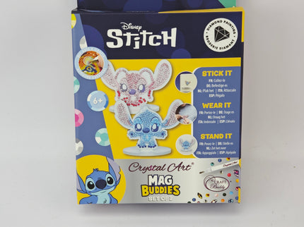 DISNEY STITCH Crystal Art 3D teemantpilt Stitch ja Angel