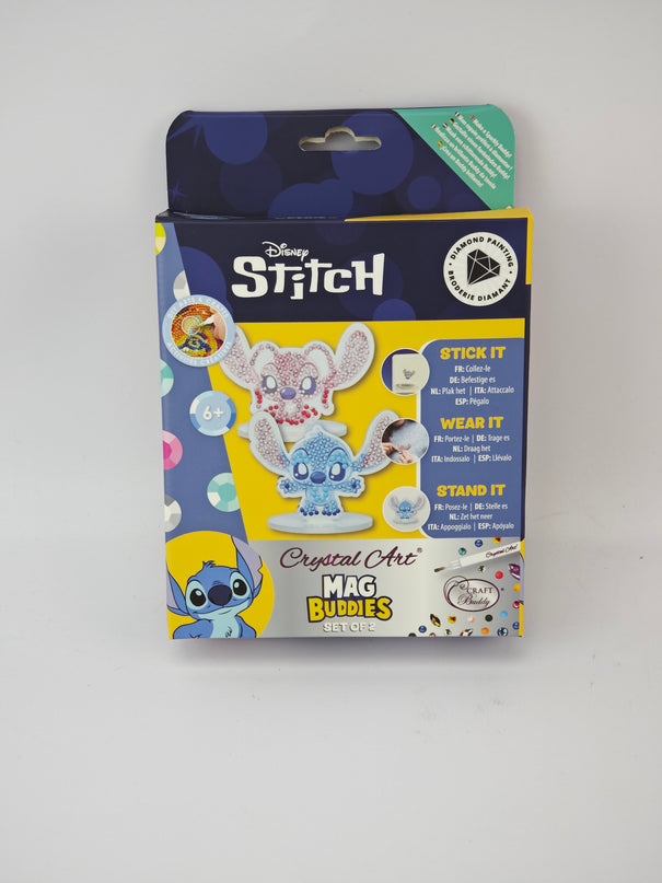 DISNEY STITCH Crystal Art 3D teemantpilt Stitch ja Angel