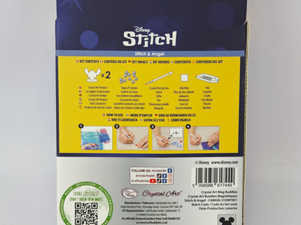 DISNEY STITCH Crystal Art 3D teemantpilt Stitch ja Angel